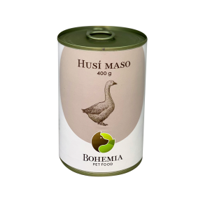 BOHEMIA Husí maso ve vlastní šťávě 400g
