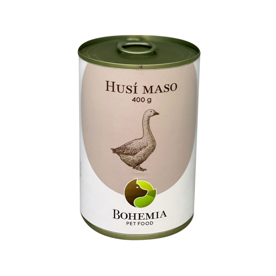 BOHEMIA Husí maso ve vlastní šťávě 400g