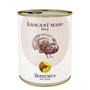 BOHEMIA Krocaní maso ve vlastní šťávě 800 g