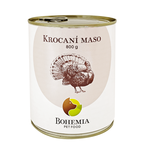 BOHEMIA Krocaní maso ve vlastní šťávě 800 g