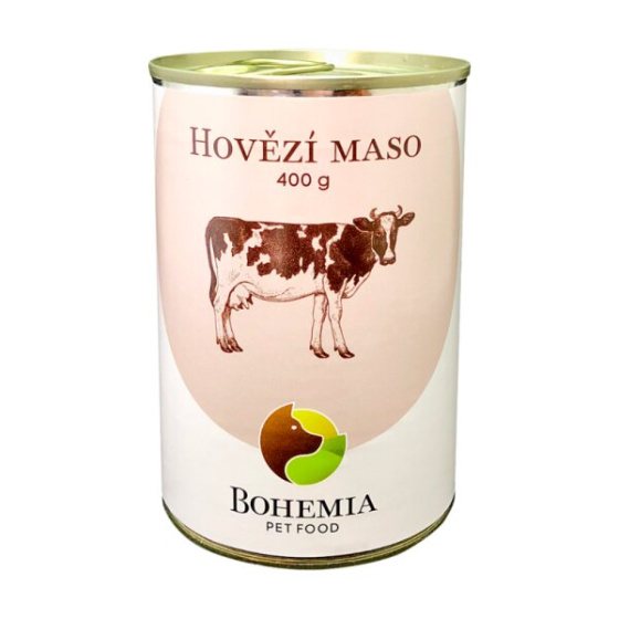 Bohemia Pet Food Hovězí maso ve vlastní šťávě