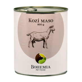 BOHEMIA Kozí maso ve vlastní šťávě 800 g