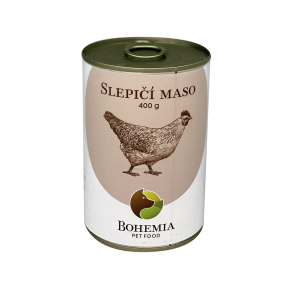 BOHEMIA Slepičí maso ve vlastní šťávě 400g