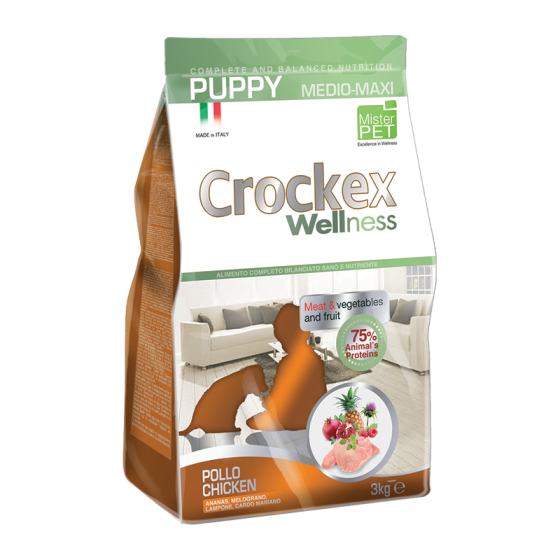Crockex Puppy Chicken & Rice 12 kg
