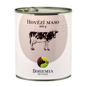 BOHEMIA Hovězí maso ve vlastní šťávě 800 g
