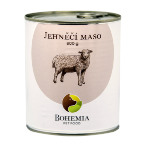 BOHEMIA Jehněčí maso ve vlastní šťávě 800 g