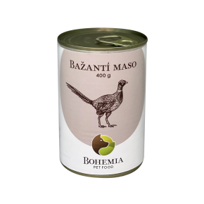 BOHEMIA Bažantí maso ve vlastní šťávě 400g