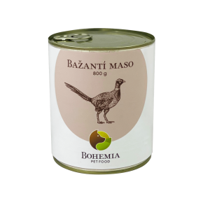 BOHEMIA Bažantí maso ve vlastní šťávě 800g