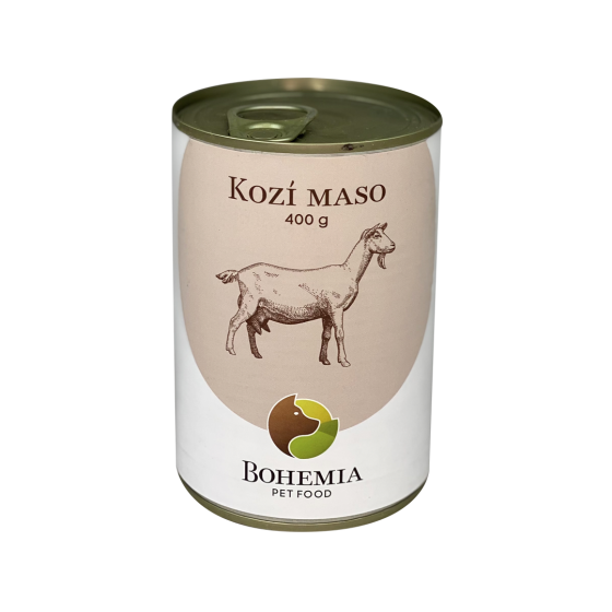 BOHEMIA Kozí maso ve vlastní šťávě 400 g
