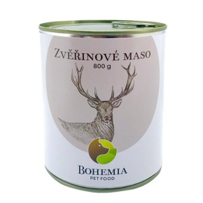 Bohemia Pet Food Zvěřinové maso ve vlastní šťávě