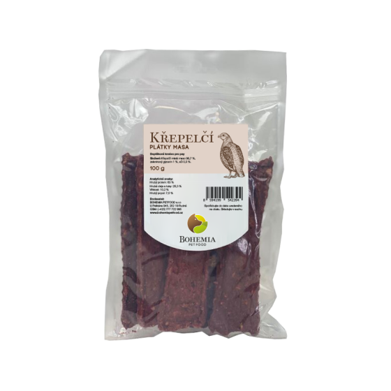 BOHEMIA Křepelčí plátky 100g