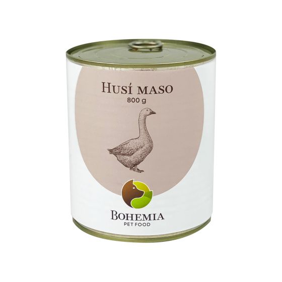 BOHEMIA Husí maso ve vlastní šťávě 800g